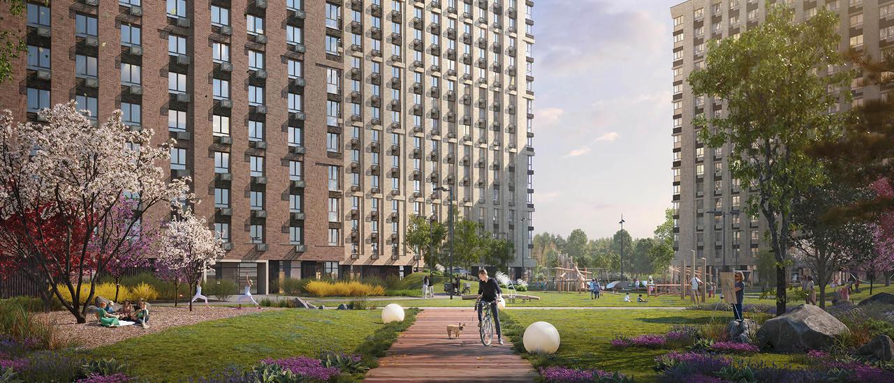 2-комнатная квартира 36.62 кв.м. в Мосрентгене
