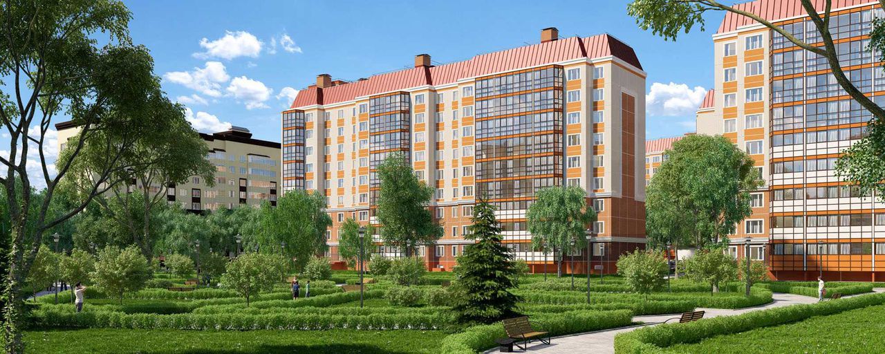 2-комнатная квартира 35.48 кв.м. в Лопатино