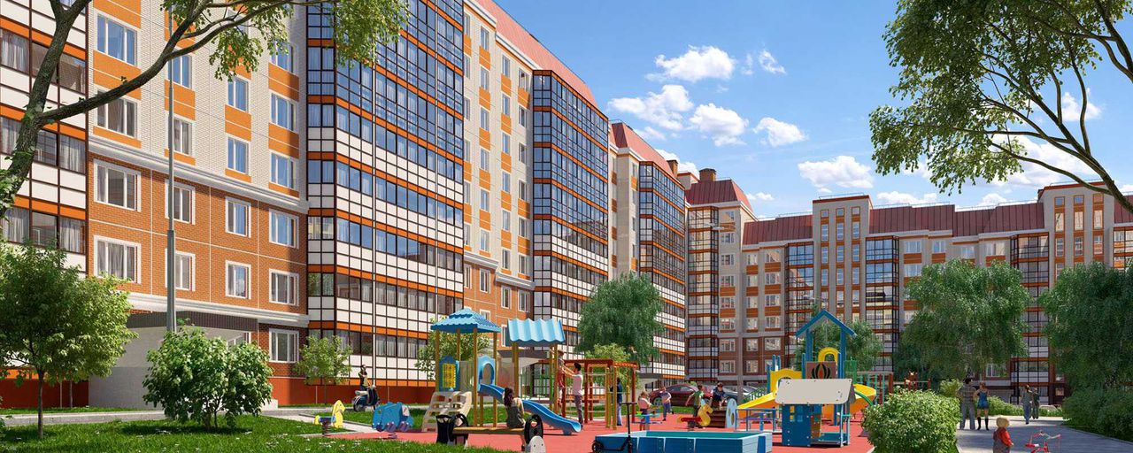 2-комнатная квартира 35.48 кв.м. в Лопатино