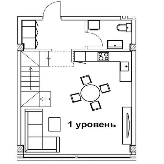 1-комнатная квартира 103.30 кв.м. в Коптево