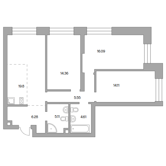 План квартиры