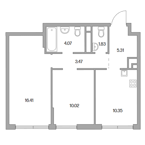 План квартиры