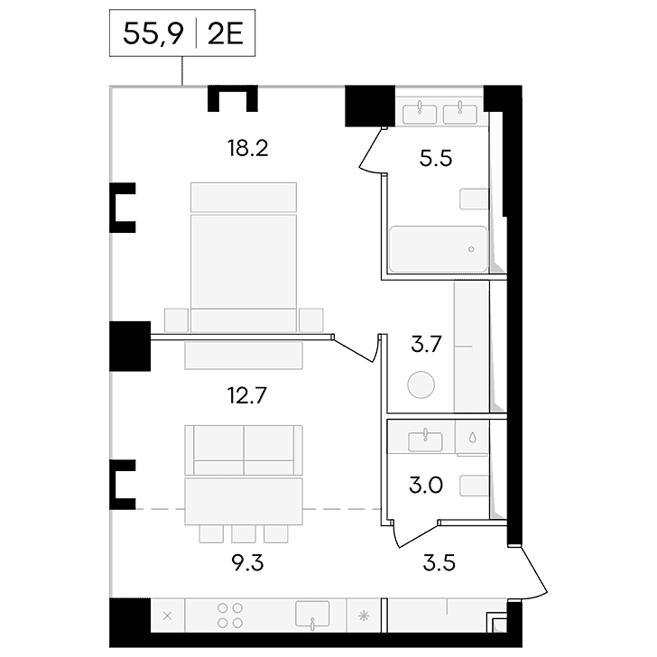 План квартиры