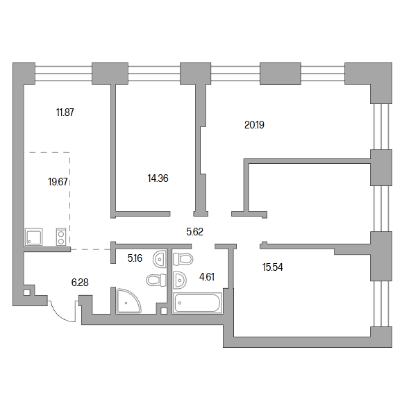 План квартиры