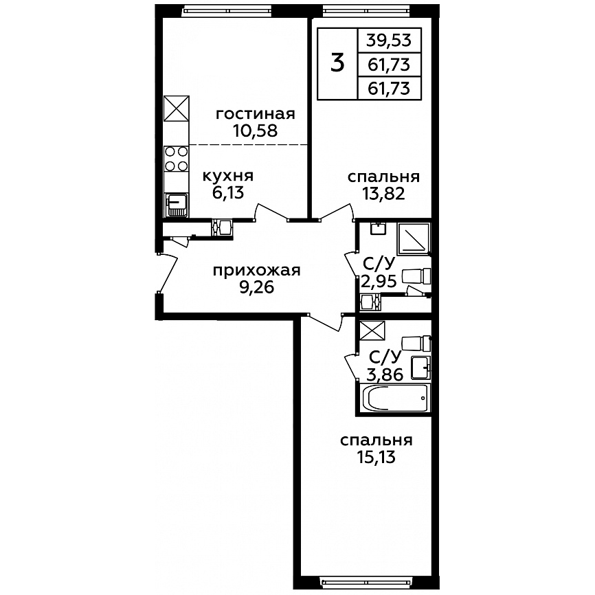 План квартиры