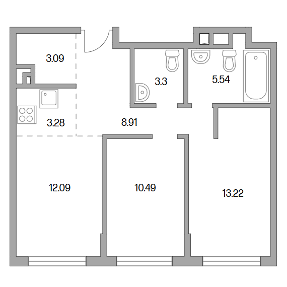 План квартиры