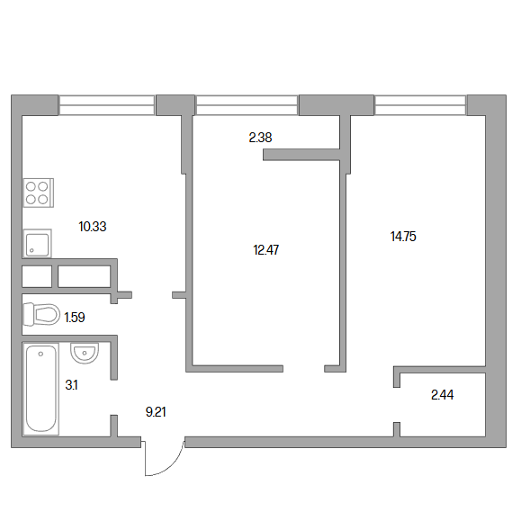 План квартиры