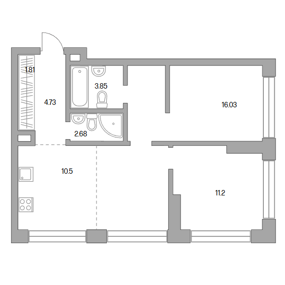 План квартиры