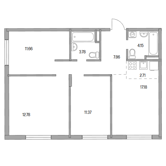 План квартиры